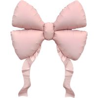 43" Pink Ribbon Bow Balloon