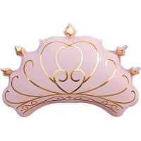 25" Pink Princess Tiara Balloon