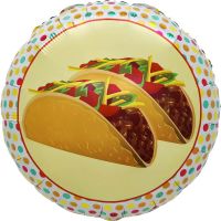 18" Mexico Tacos Balloon