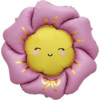 40" Pink Kawaii Flower Balloon