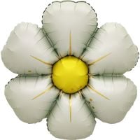 29" Cream Daisy Balloon