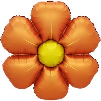 29" Sunrise Orange Daisy Balloon