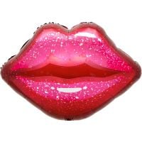 27" Glossy Lips Balloon