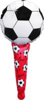 22" Soccer Ball Red Cheering Stick Balloon