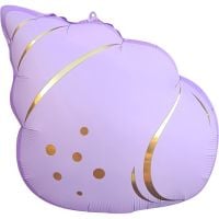 18" Matte Lilac Seashell Balloon