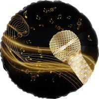 18" Microphone Musical Performance Balloon