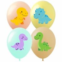 12" Dinosaurs (50pcs) Balloons