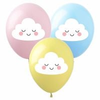 12" Clouds Pastel Assortment (50pcs) Balloons