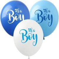 12" It's a Boy Assortment (50pcs) Balloons