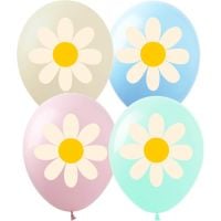 12" Daisy Assortment (50pcs) Balloons