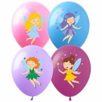 12" Fairies Assortment (50pcs) Balloons