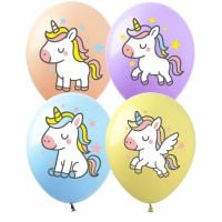12" Unicorn Assortment (50pcs) Balloons