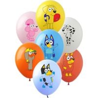12" Bluey Assortment (50pcs) Balloons