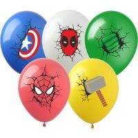 12" Marvel Superheroes Assortment (50pcs) Balloons