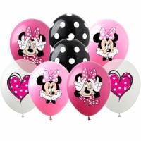 12" Minnie Mouse Assortment (50pcs) Balloons