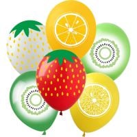 12" Fruit Assortment (50pcs) Balloons