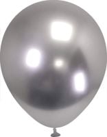 12" Polished Silver (50pcs) ProLatex Balloons
