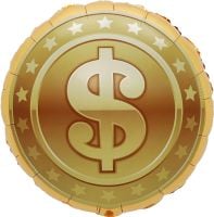 18" Dollar Sign Balloon