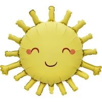 29" Beaming Sunrays Sun Balloon