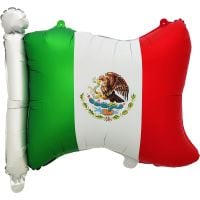 24" Mexican Flag Balloon