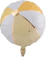 18" Matte Yellow Ball Balloon