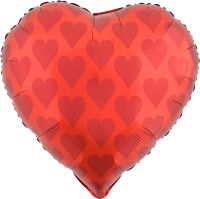 21" Casino Heart Balloon