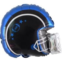 22" Football Helmet Blue Balloon
