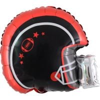 22" Football Helmet Red Balloon