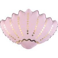 18" Matte Pink Clamshell Balloon