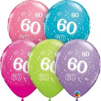 11" 60-A-Round Trendy Assortment (50pcs) Balloons