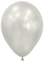 05" Silk Oyster White (50pcs) Sempertex Balloons
