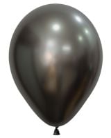 05" Silk Midnight Grey (50pcs) Sempertex Balloons