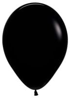 11" Fashion Black (50pcs) Sempertex Balloons