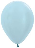 11" Satin Blue (50pcs) Sempertex Balloons