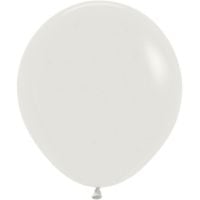 18" Fashion Almond White (25pcs) Sempertex Balloons