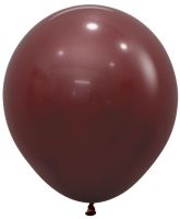 18" Fashion Merlot (25pcs) Sempertex Balloons