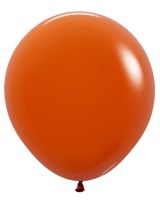 18" Fashion Sunset Orange (25pcs) Sempertex Balloons