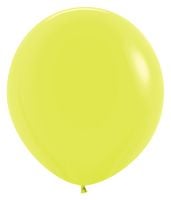 18" Neon Yellow (25pcs) Sempertex Balloons