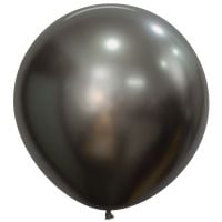 24" Silk Midnight Grey (10pcs) Sempertex Balloons