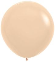 24" Pastel Matte Malibu Peach (10pcs) Sempertex Balloons
