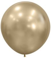 24" Silk Gold Dust (10pcs) Sempertex Balloons