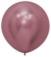 24" Reflex Pink (10pcs) Sempertex Balloons