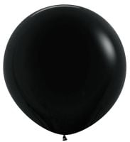 36" Fashion Black (2pcs) Sempertex Balloons