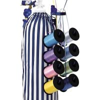 8 Spool Ribbon Dispenser Rack for Helium Tank