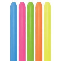 260 Neon Assortment (50pcs) Sempertex Balloons