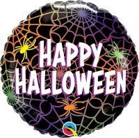 18" Spiders and Webs (non-packaged) Balloon