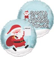 24" Nice List Christmas Personalize Balloon
