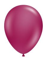 17" Crystal Burgundy (50pcs) TufTex Balloons