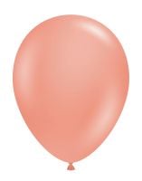 11" Metallic Rose Gold (100pcs) TufTex Balloons